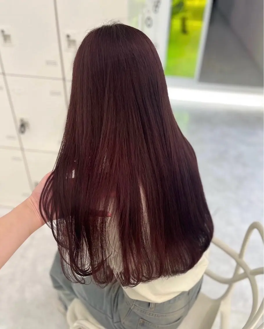 ロング カラー 艶モテ・韓国スタイル 🤍りんのヘアスタイル