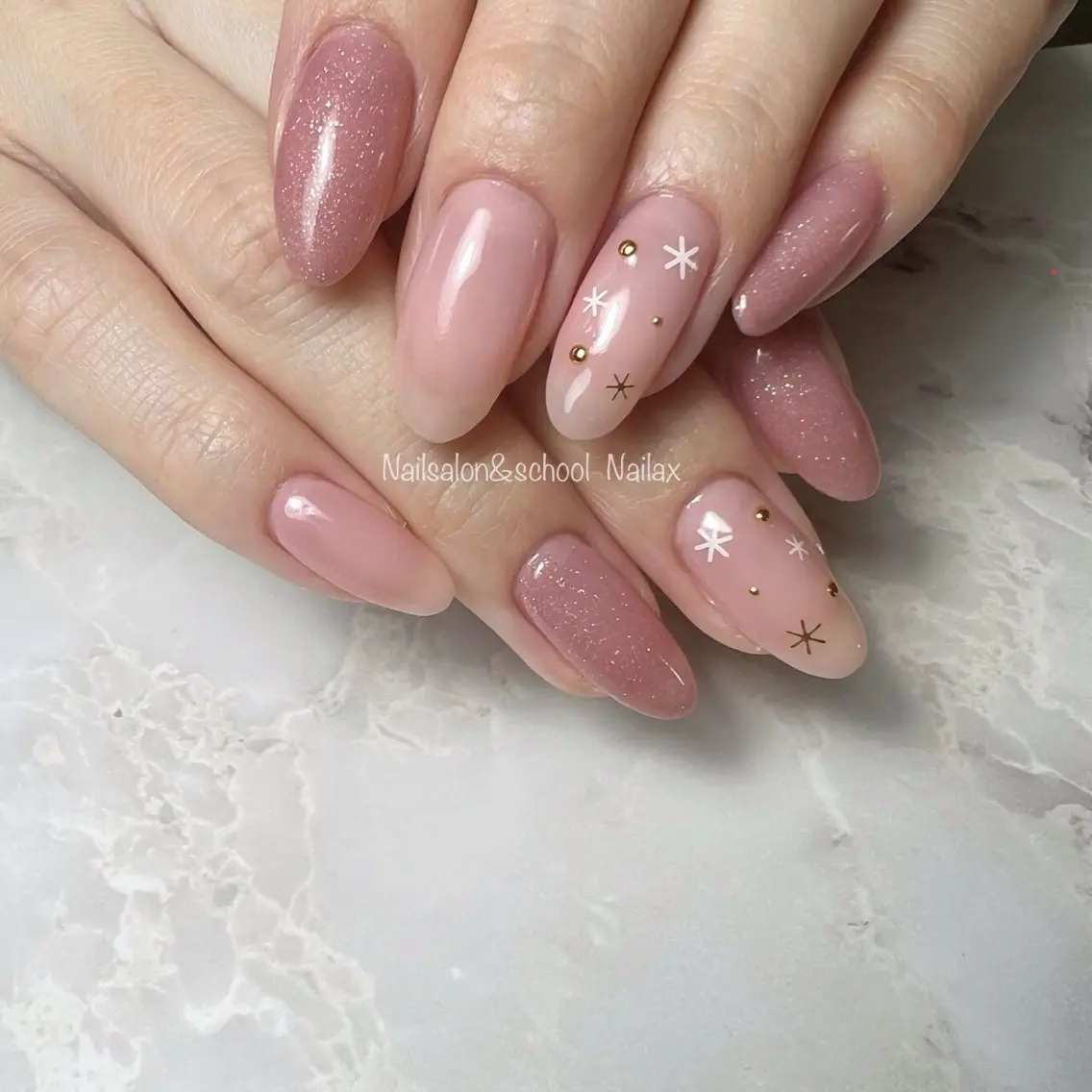 ネイル オフィスネイル nailax Rinのネイルデザイン