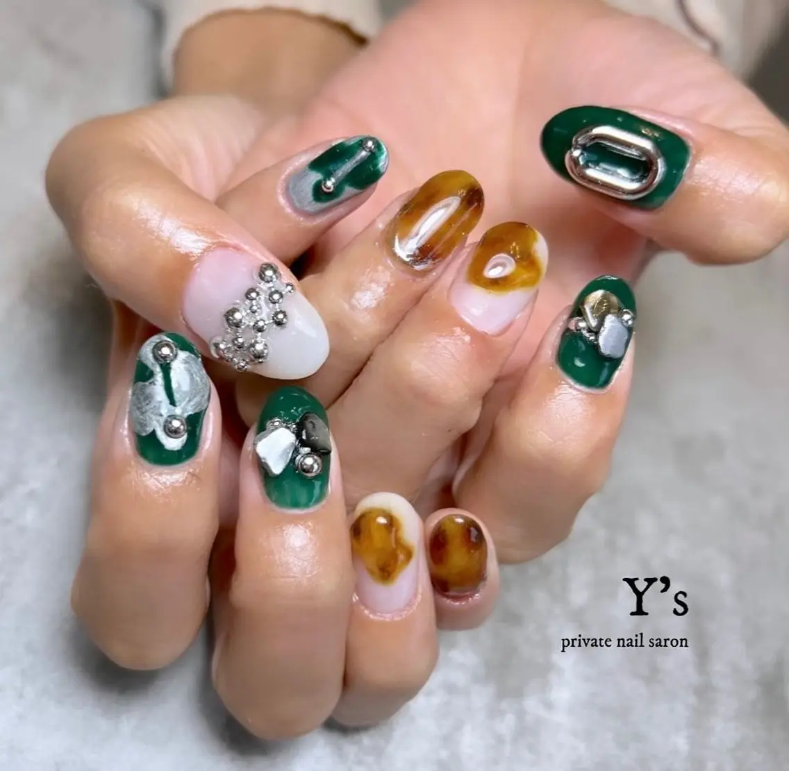 ネイル ハンドネイル Y's nail ˚✧₊YUIのネイルデザイン