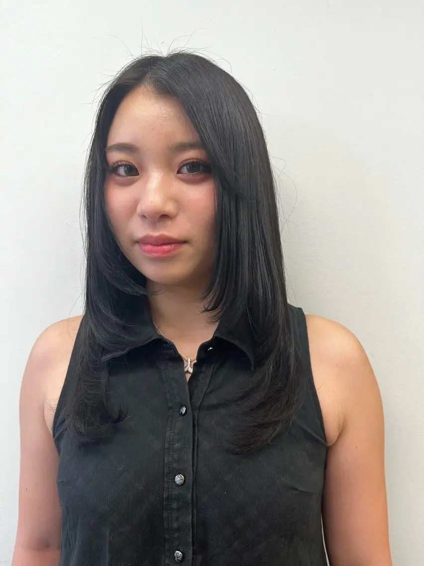 ロング カラー 産休の為お休みです! 小島凜のヘアスタイル