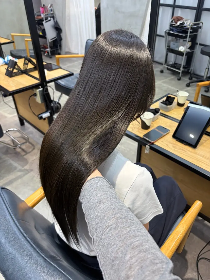 ロング カラー カット ヘアカラー トリートメント アニメオタク美容師/ miharuのヘアスタイル