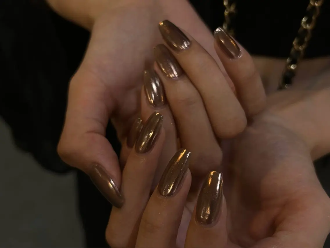 Hand/Mirror nail(オフ/補強2本必須※ご予約前にメニュー説明をご確認ください)の写真