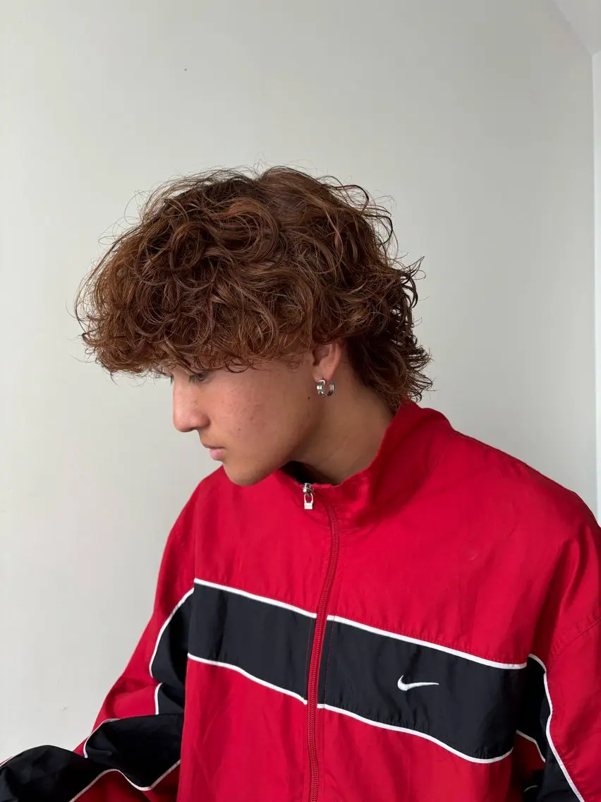 ショート カラー パーマ メンズ カット パーマ men's/perm colorDaijuのヘアスタイル