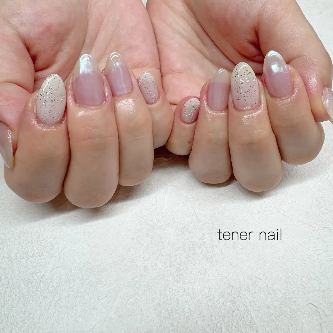 ネイル ホワイト ハンドネイル テネルネイル tener nailのネイルデザイン
