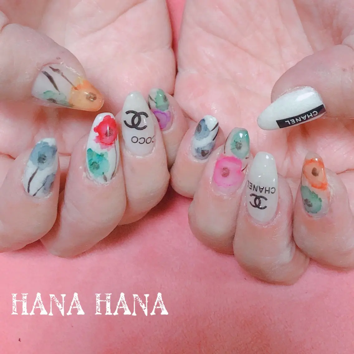 ネイル ジェルネイル HANAHANAのネイルデザイン