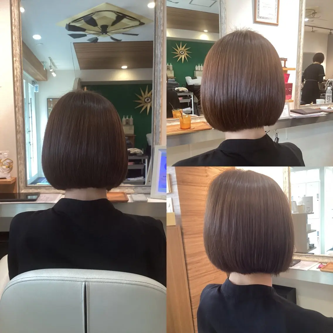 ショート カット ヘアカラー hair bonitaのヘアスタイル