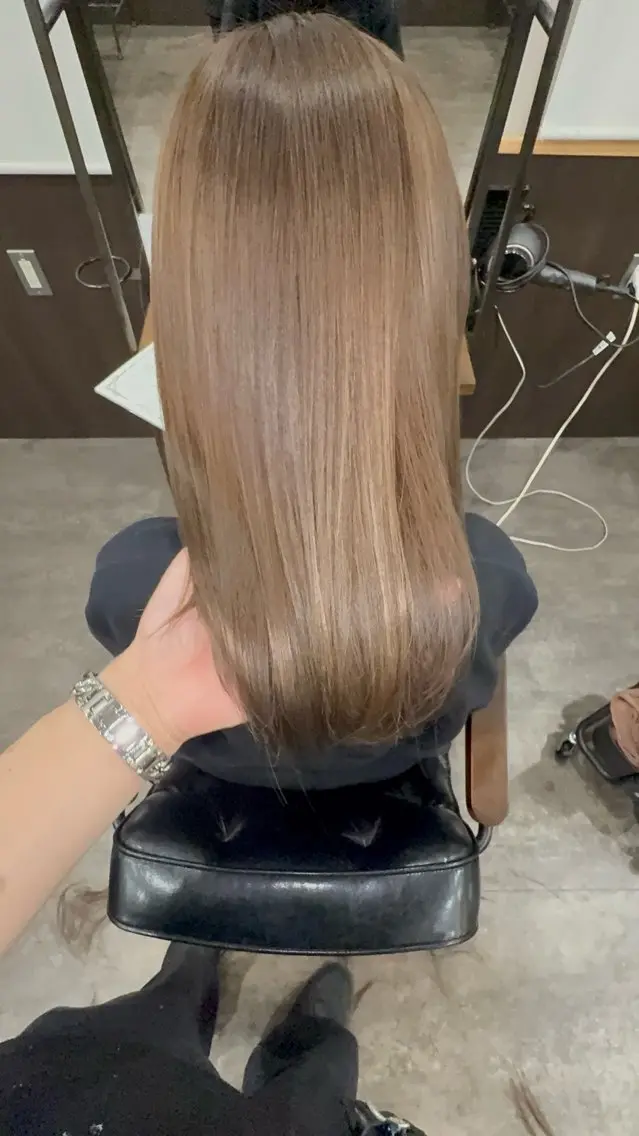 ロング ヘアカラー トリートメント 🔥艶髪矯正特化🔥 DAIKIのヘアスタイル