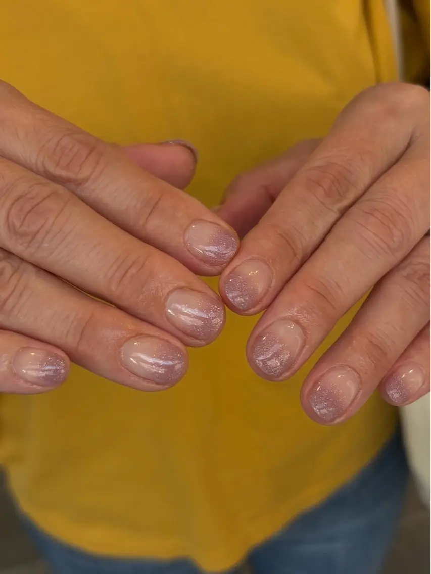 ネイル グラデーション ラメ(グリッター) ラメグラデーション filonnail akaneのネイルデザイン