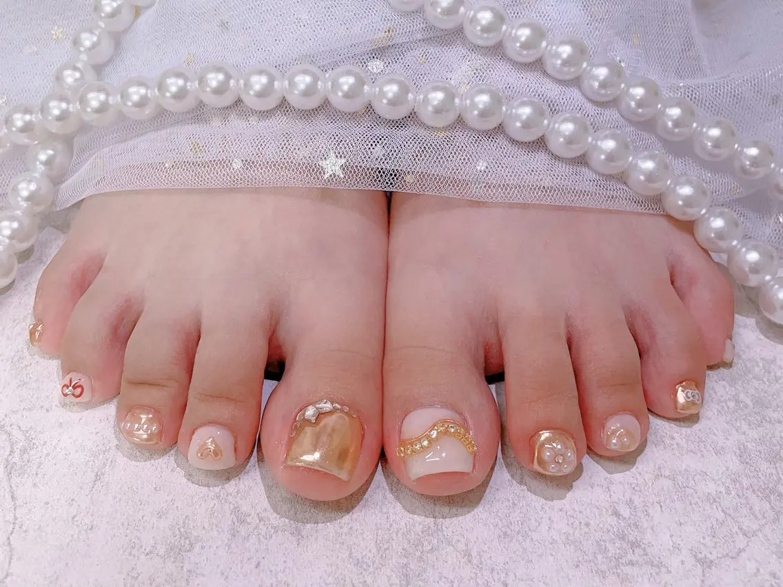 ネイル スカルプ専門店長さ だしエミリオ ネイルのネイルデザイン