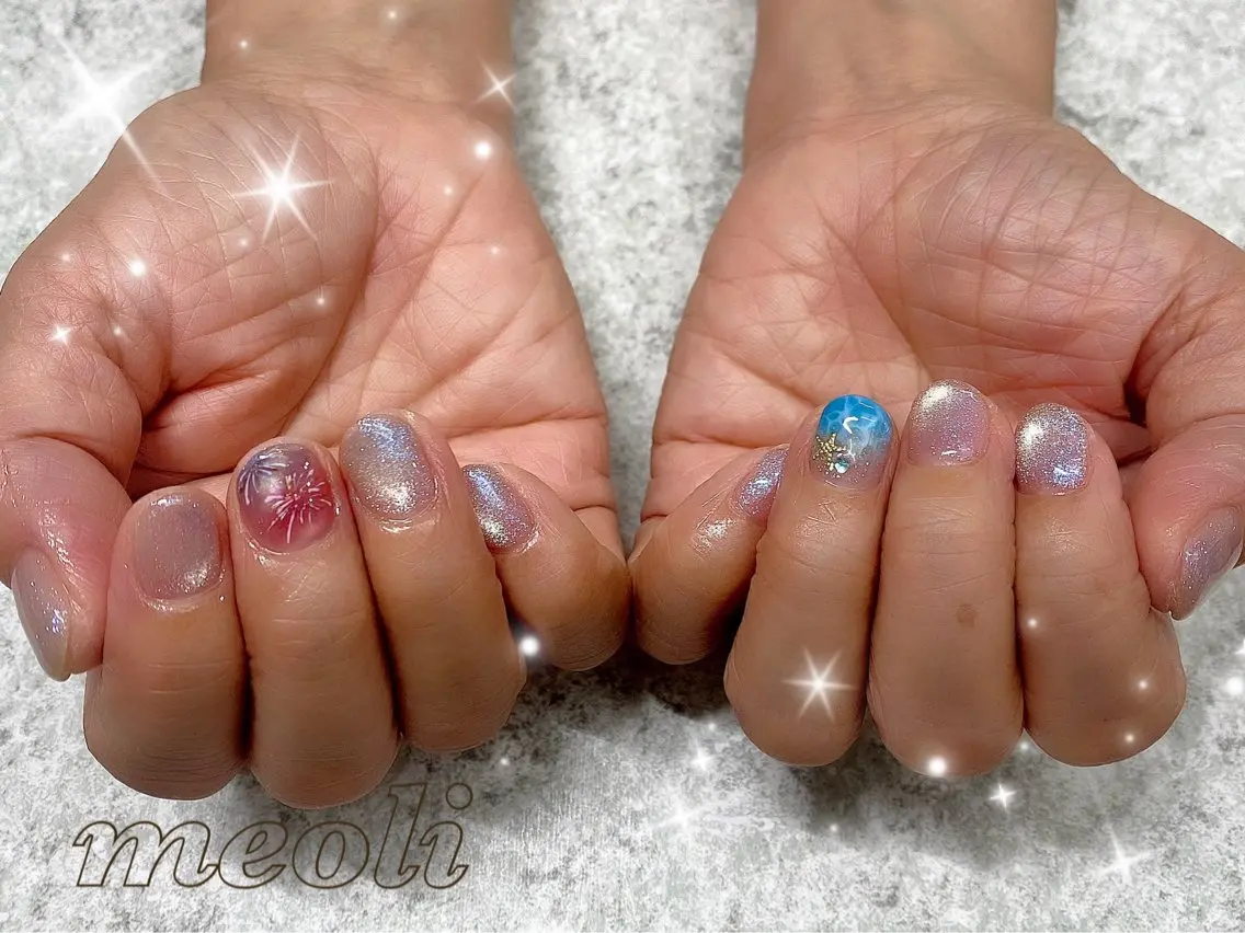 ネイル ハンドネイル nail salon meoli メグのネイルデザイン