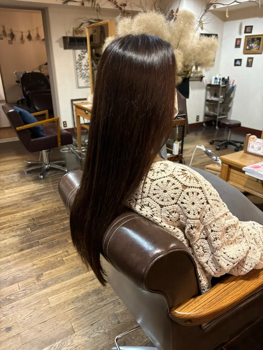 カラー アカリ😸🫶 カラーリスト🧡のヘアスタイル