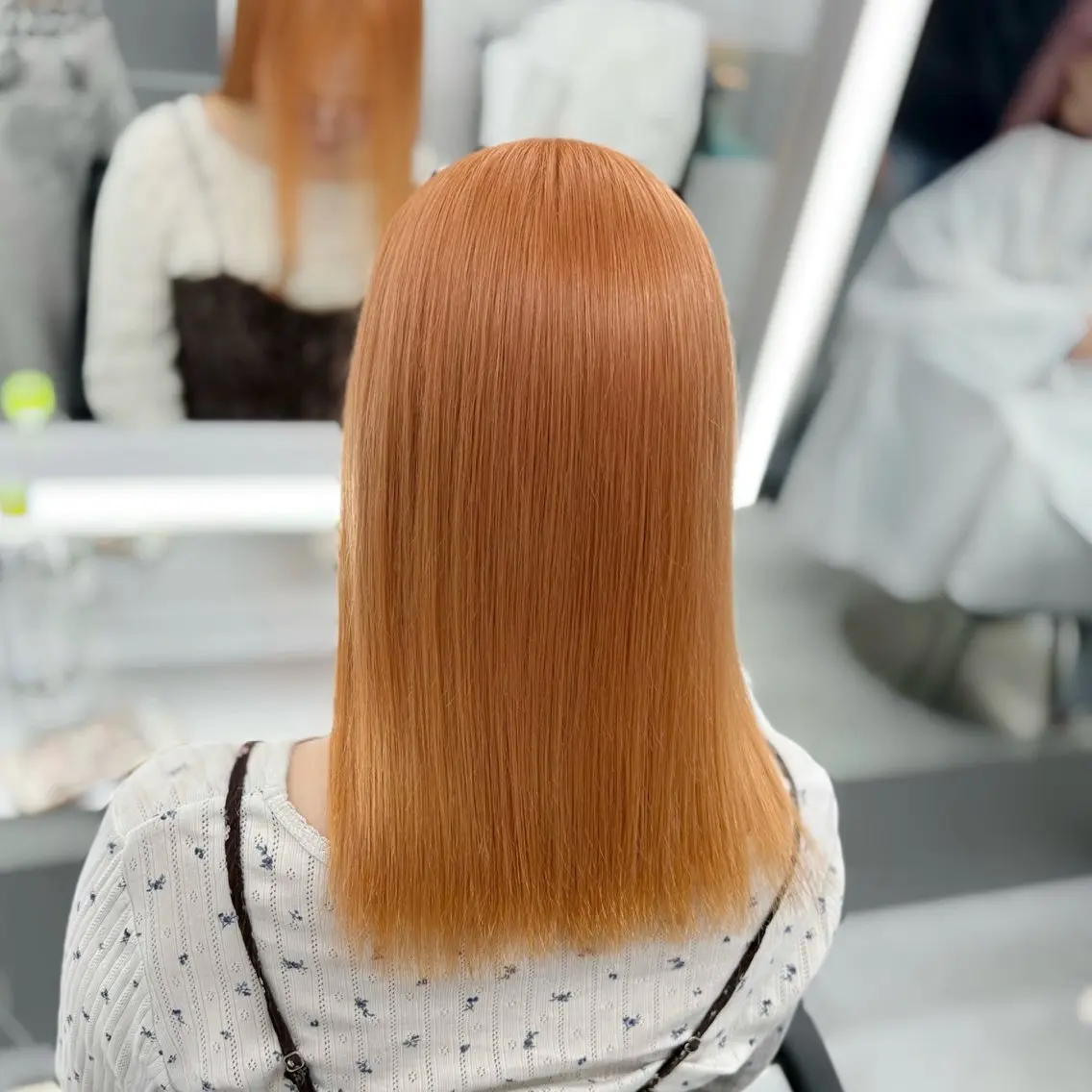 ミディアム tace新宿 めいのヘアスタイル