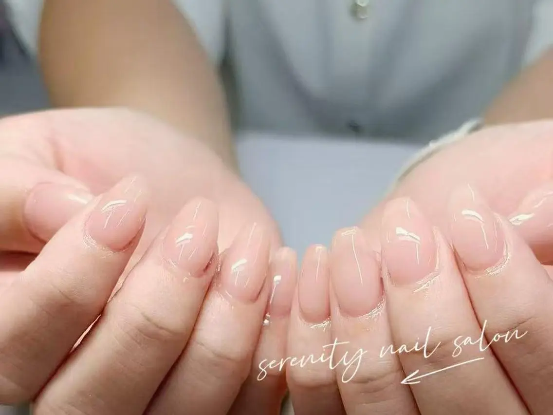 ネイル 長さ出し 持ち込み ワンホンネイル ハンドネイル ハンドケア ✨Serenity Nail salonのネイルデザイン