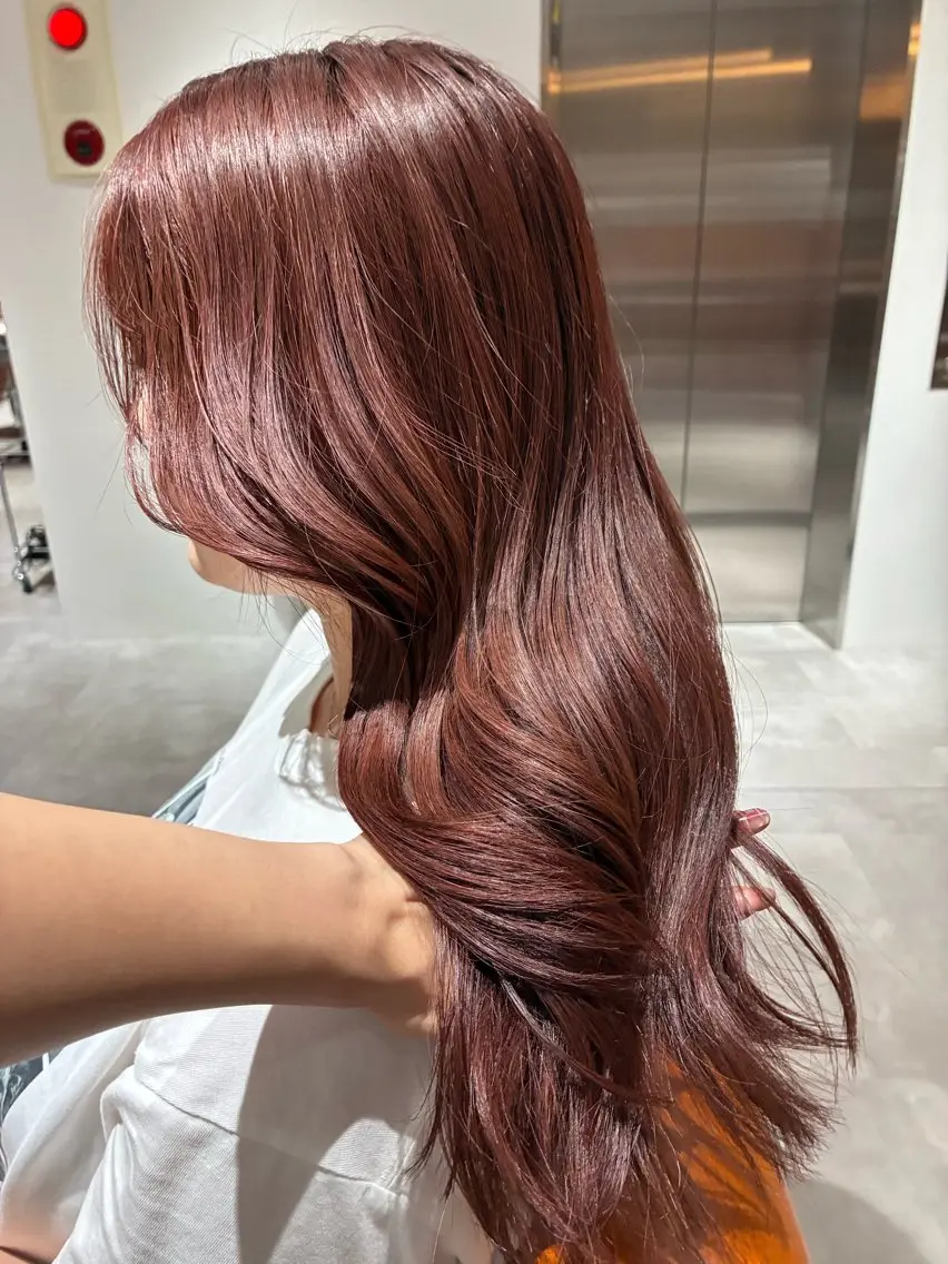 セミロング カラー ヘアアレンジ カット ヘアカラー トリートメント 💟Opus // Mizuki🐕のヘアスタイル