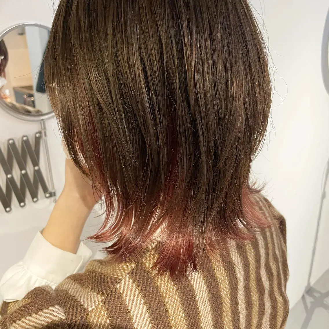 ミディアム カラー ヘアカラー トリートメント 🍊新宿南口🍊 ERINAのヘアスタイル