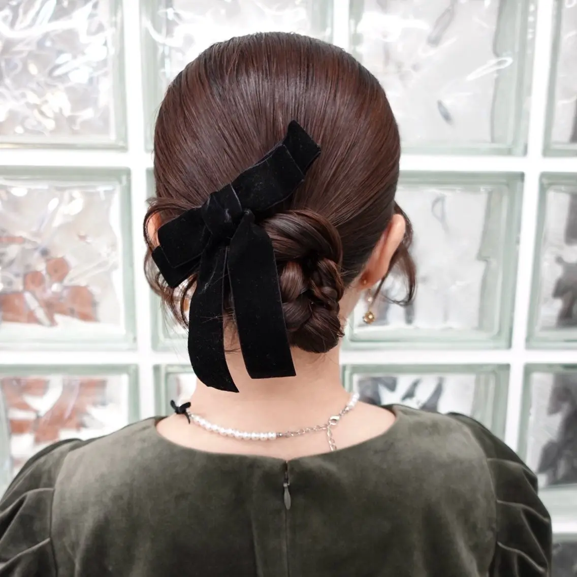 セミロング ヘアアレンジ ヘアセット 🌐サトウ リョウ🌐のその他イメージ
