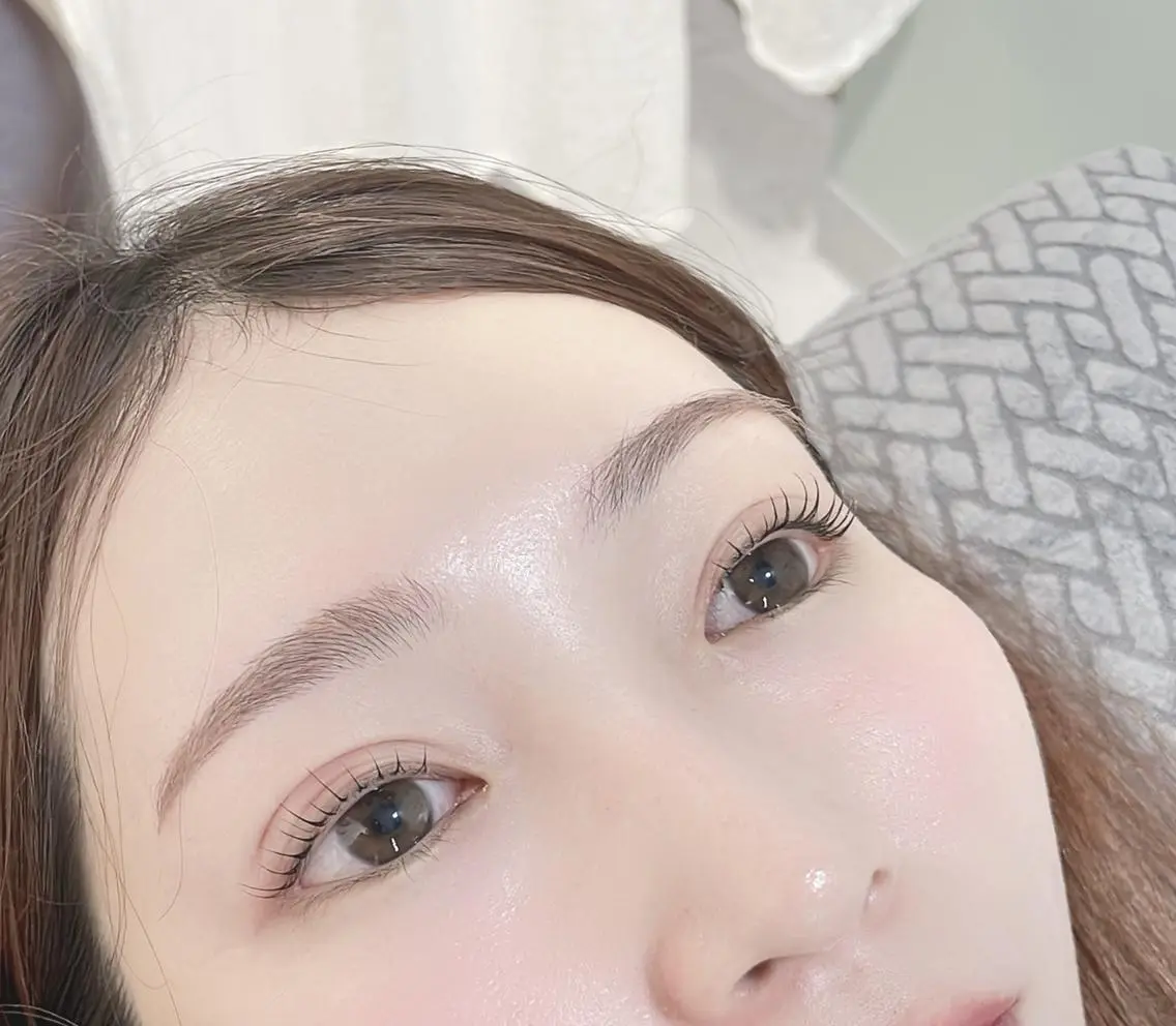 マツエク・マツパ 一重×まつ毛パーマ ♡favori名古屋 西尾のマツエク・マツパデザイン
