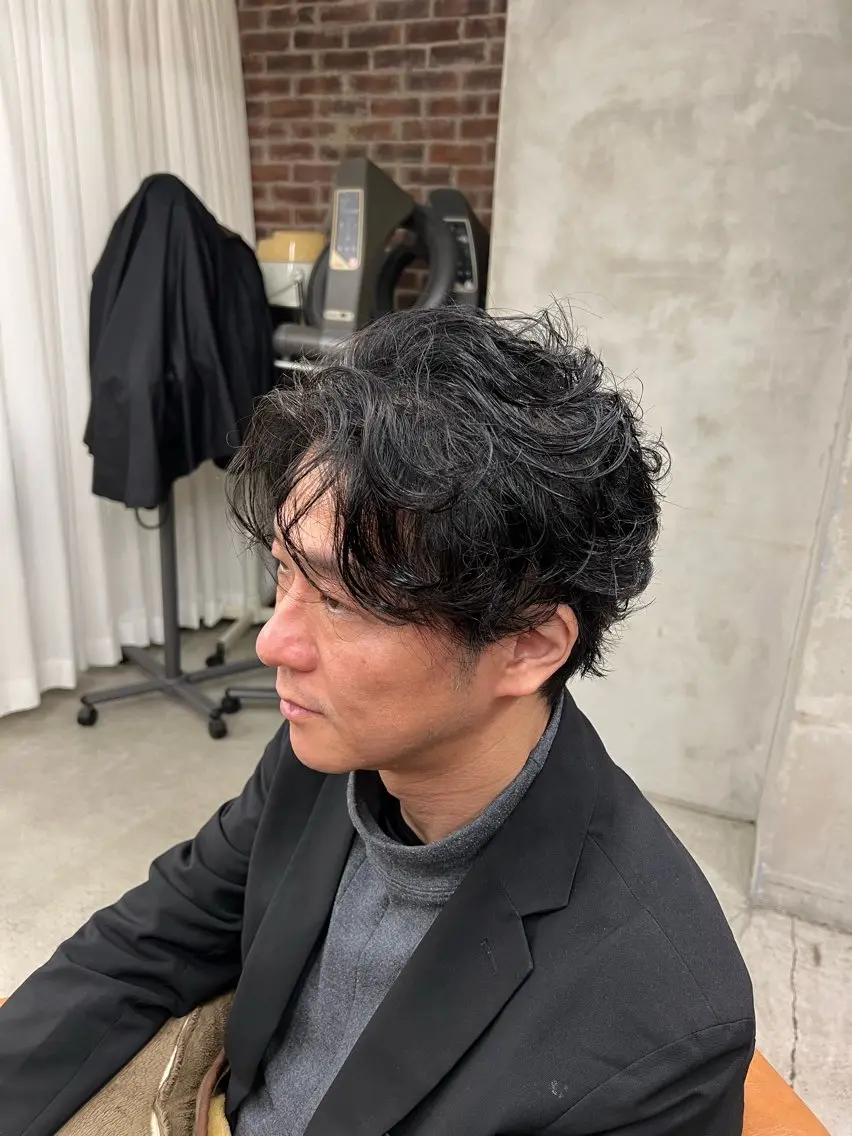メンズカット+頭皮ケアシャンプー✨✨✨【頭皮マッサージ付き✨】の写真