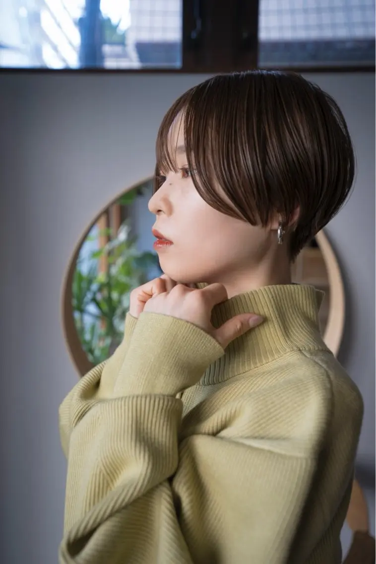 ショート カラー ショートボブ アディクシーカラー ボブ ショートヘア カット ヘアカラー 川間 将彦のヘアスタイル