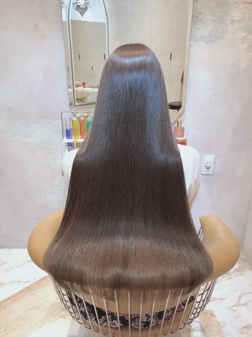 🌹大注目ヒト幹細胞極上トリートメント+ストレート仕上げの写真