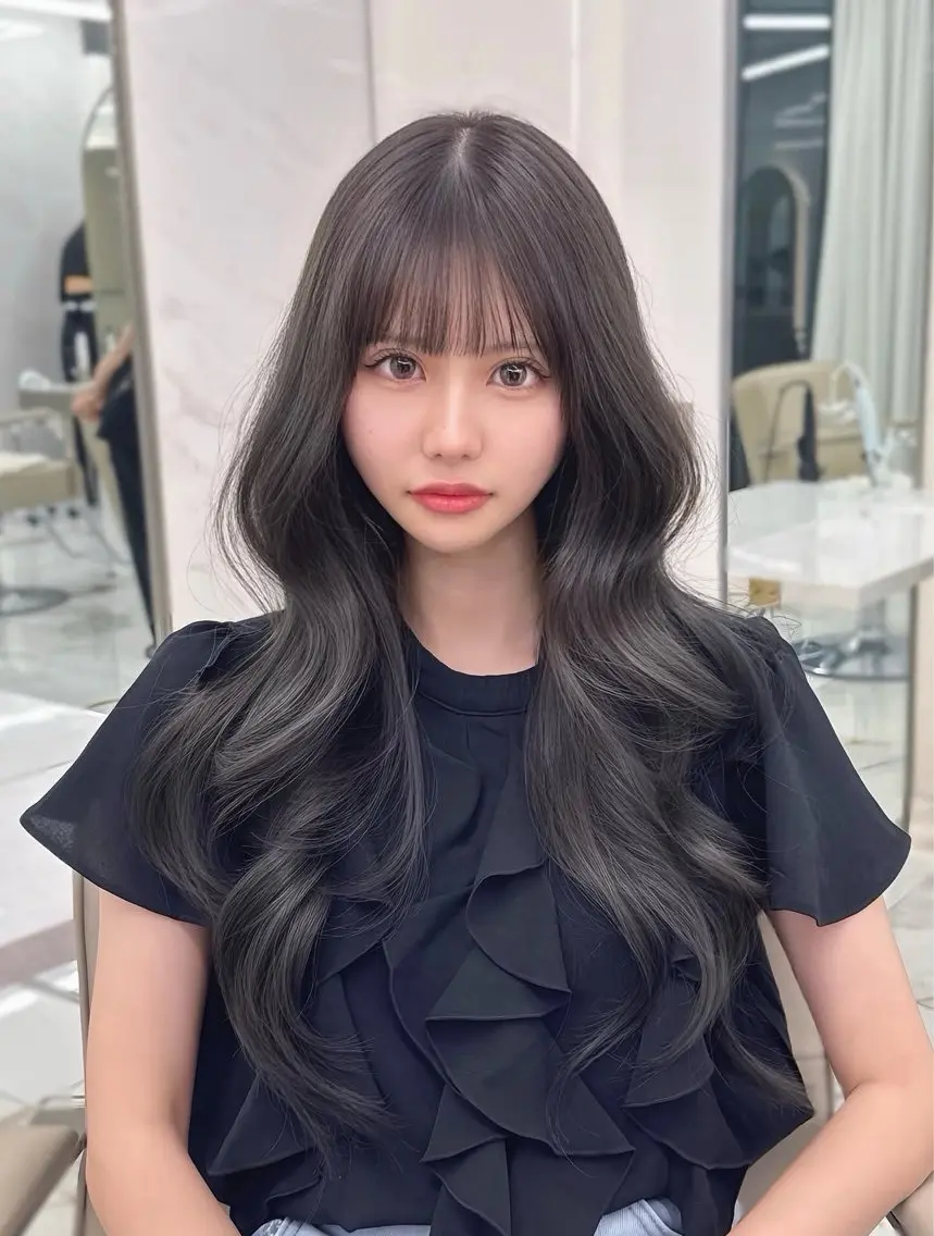 ロング カラー 小林 拳人のヘアスタイル