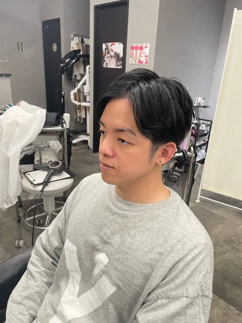 ショート メンズ 刈り上げ 🌹ミラクル美容師 🌹くっぽのヘアスタイル