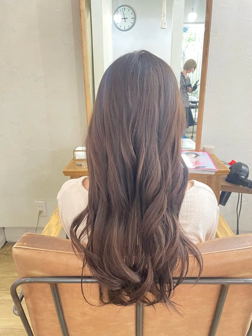 ロング カラー ヘアカラー なな🦋／ 原宿のヘアスタイル