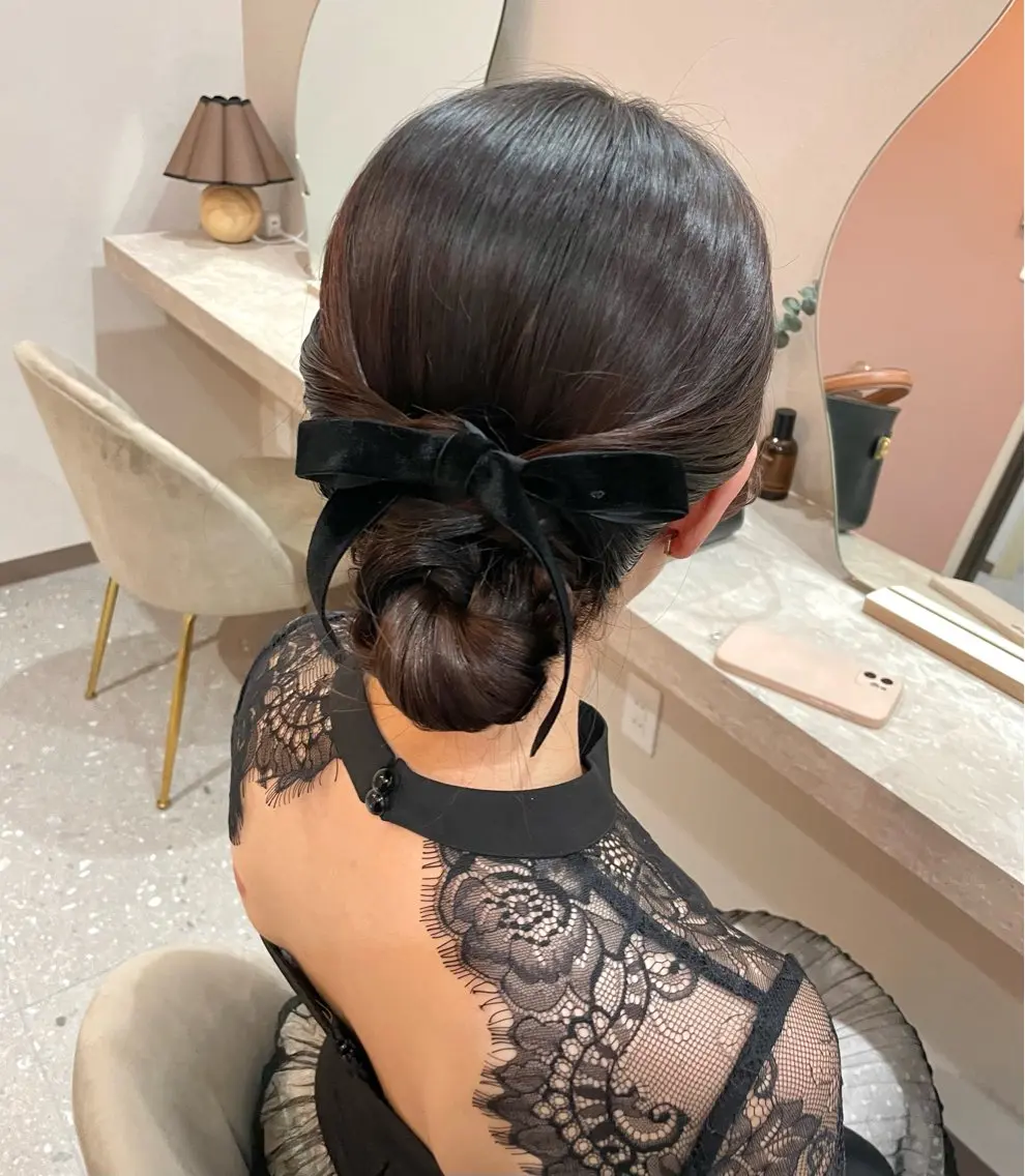 ロング ヘアアレンジ Mila chihiroのヘアスタイル