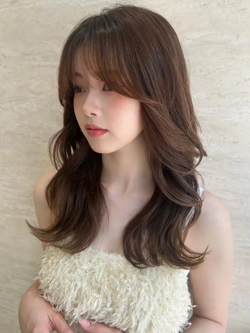 ミディアム PULSE ASAHIのヘアスタイル