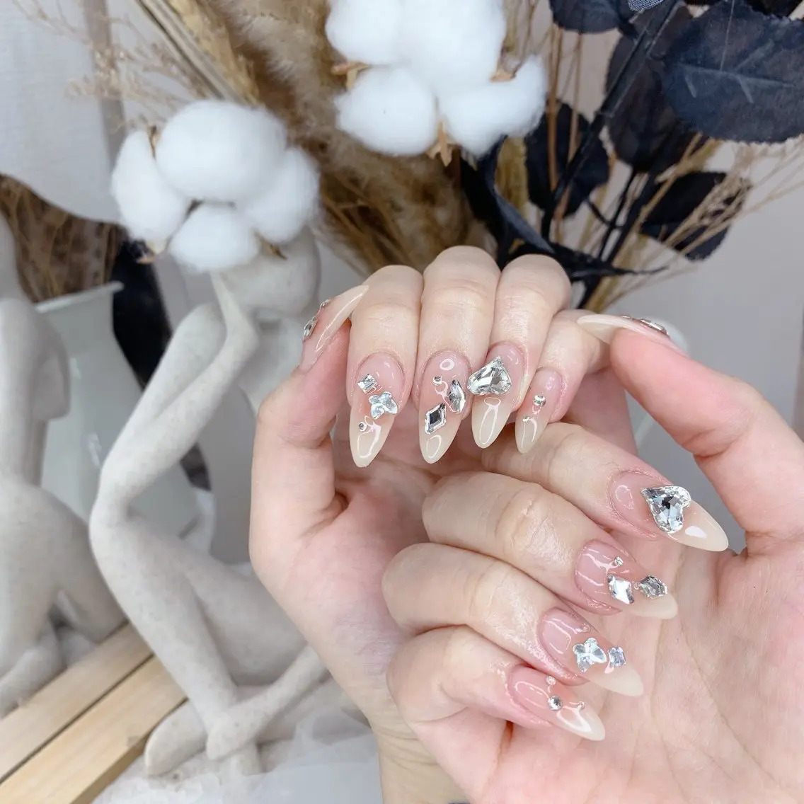 ネイル ハート ハンドネイル DG nailのネイルデザイン