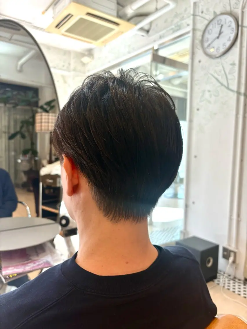 メンズ 刈り上げ カット 菊池 菜月のヘアスタイル