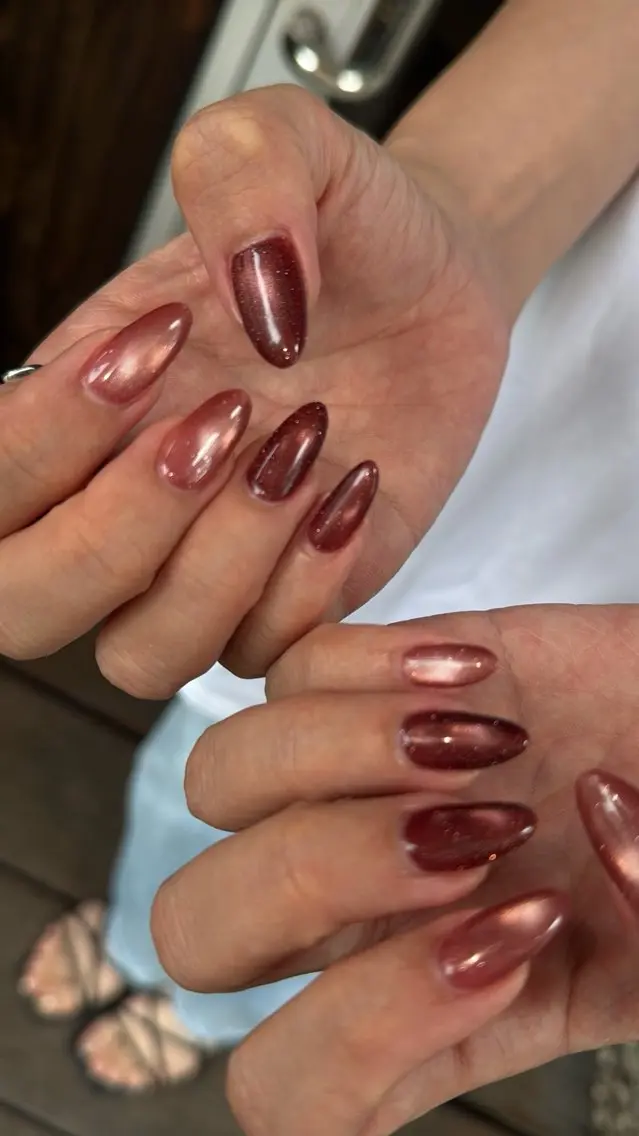 ネイル フラッシュネイル フラッシュマグ フットネイル フレンチネイル 韓国ネイル ハンドネイル SAKU nail 作島茜のネイルデザイン