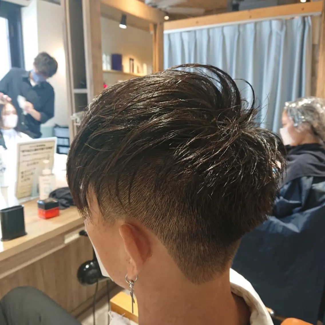 【ミニモ限定】メンズ カット+眉カットの写真