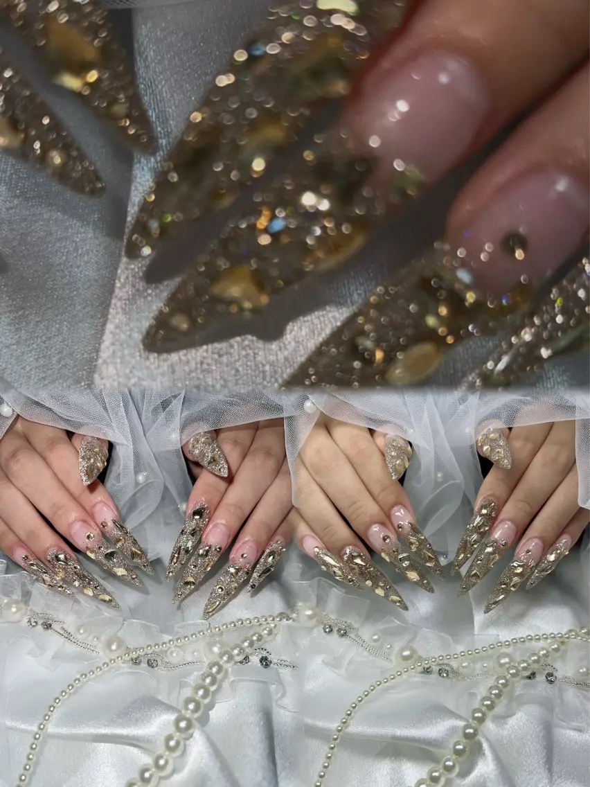 ネイル ロングネイル ハンドネイル nail salon f3のネイルデザイン