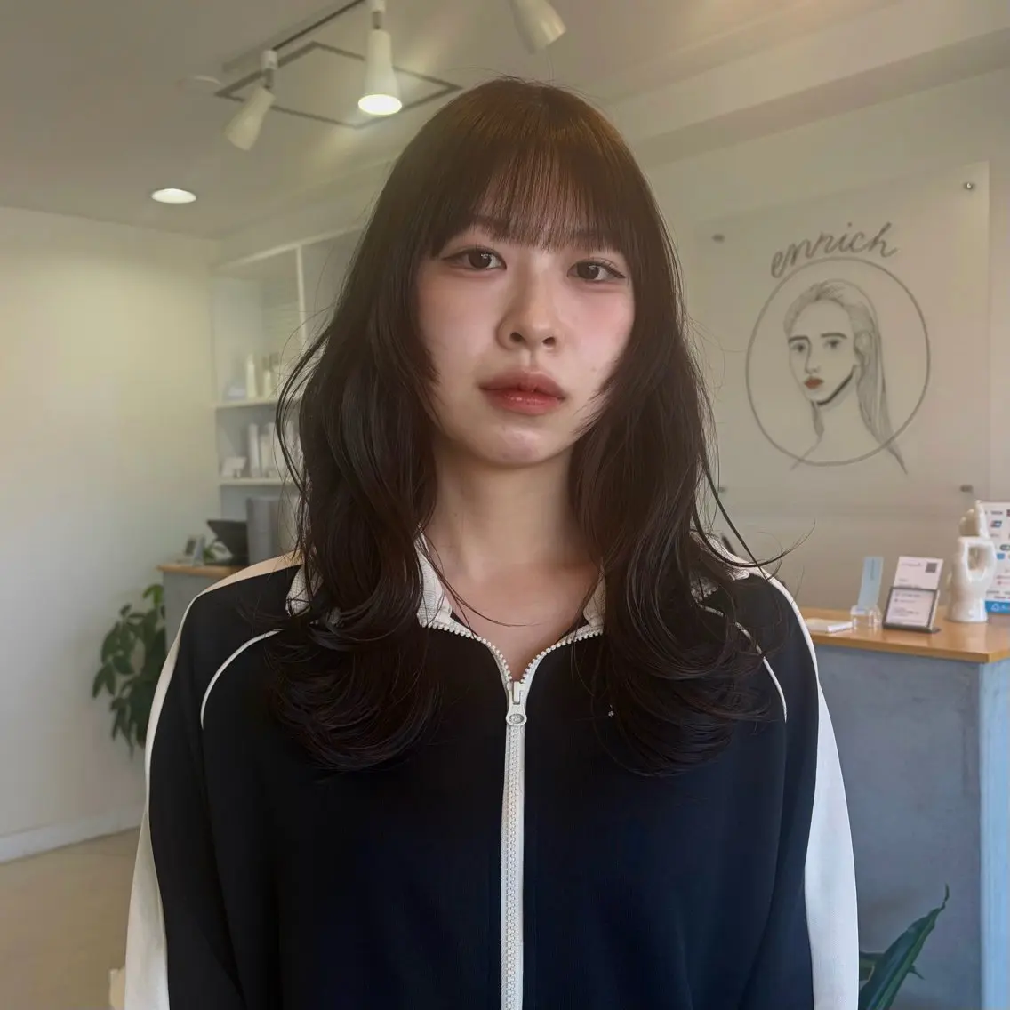 ロング ハイレイヤー レイヤーカット カット ヘアカラー トリートメント ハッシュカット・ハイ レイヤー/kanonのヘアスタイル