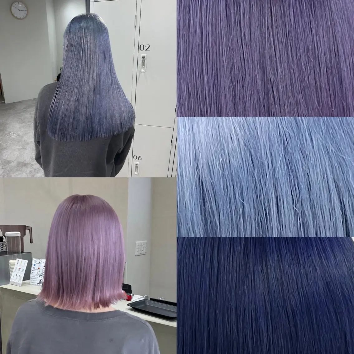 ロング カラー ベージュカラー ブリーチ デザインカラー ダブルカラー イヤリングカラー ヘアカラー アオリ/韓国風 ハイトーン/レイヤーのヘアスタイル
