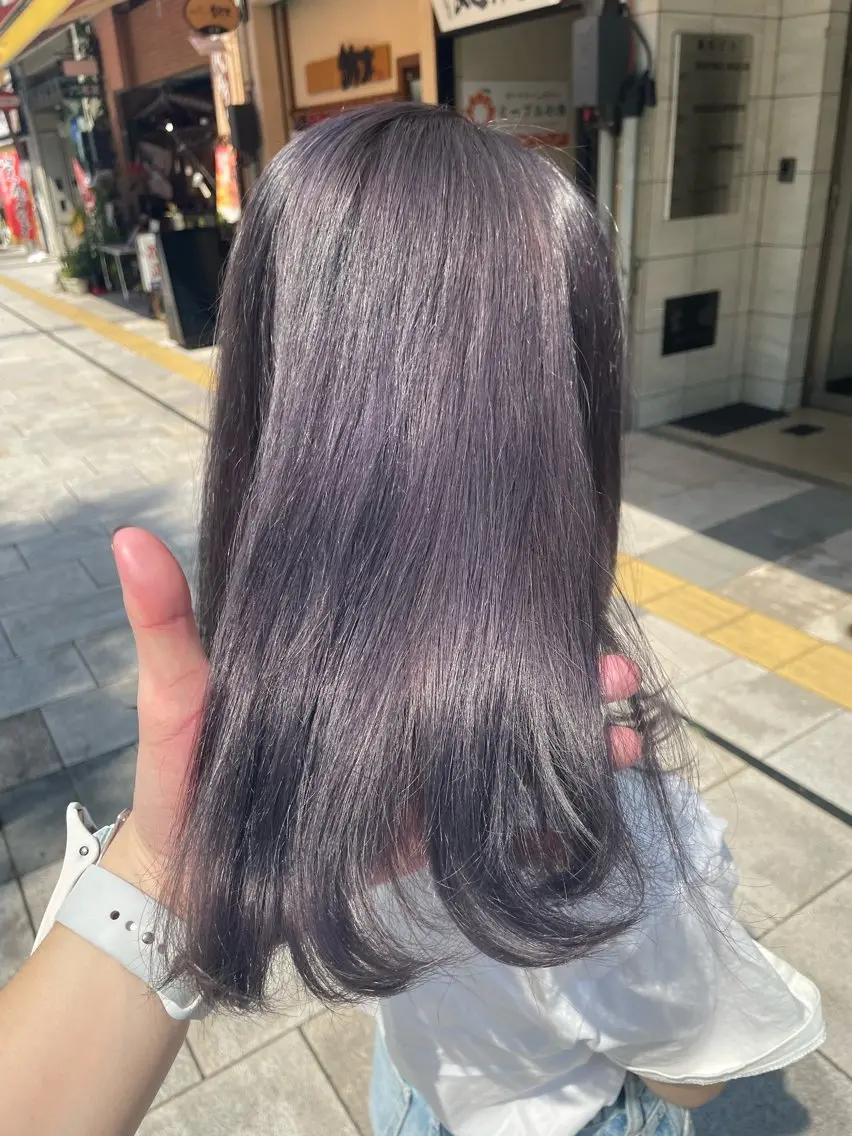 ケアブリーチダブルカラー＋クイックトリートメントの写真
