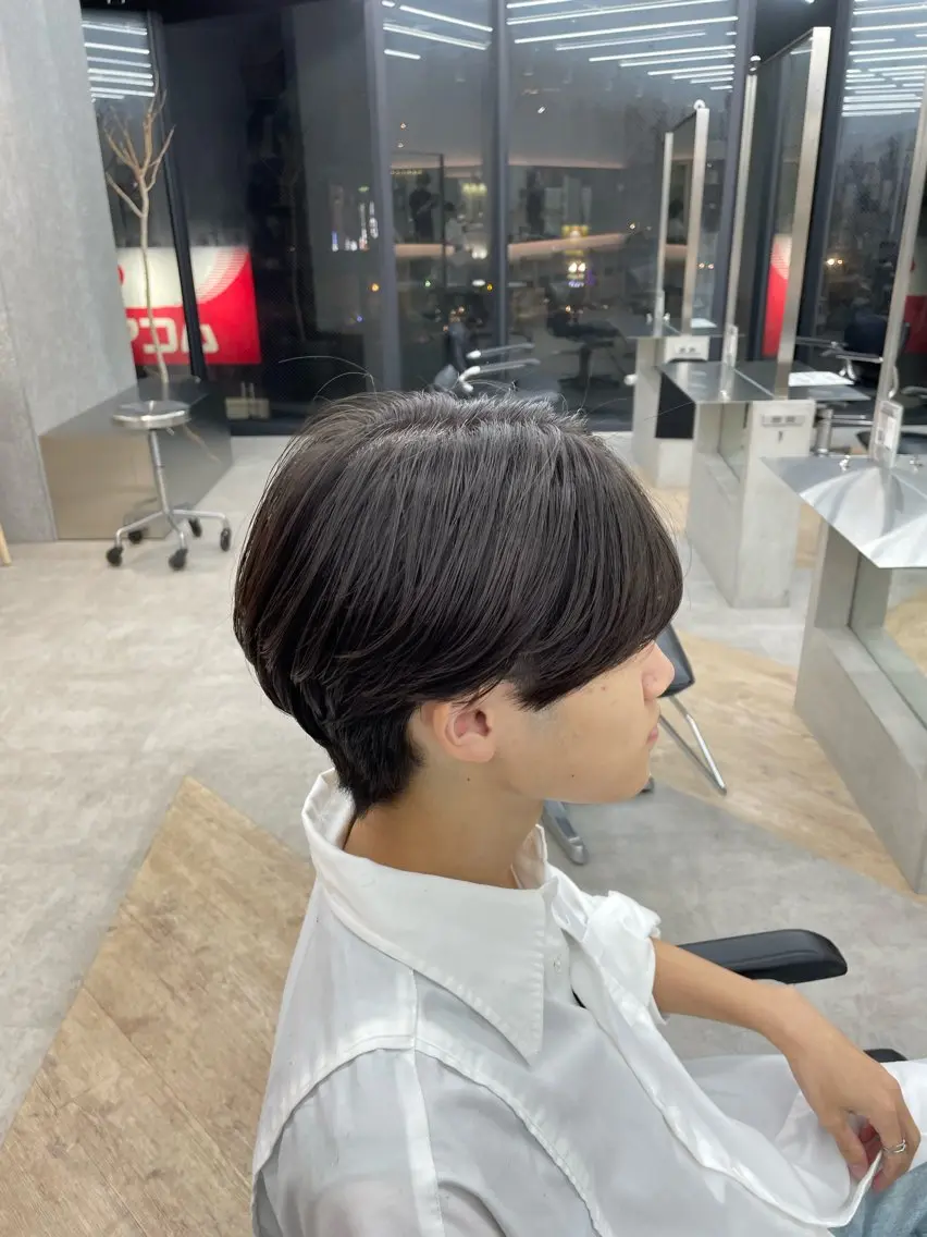 ショート メンズ SENTA✨メンズ パーマ✨fifth栄のヘアスタイル