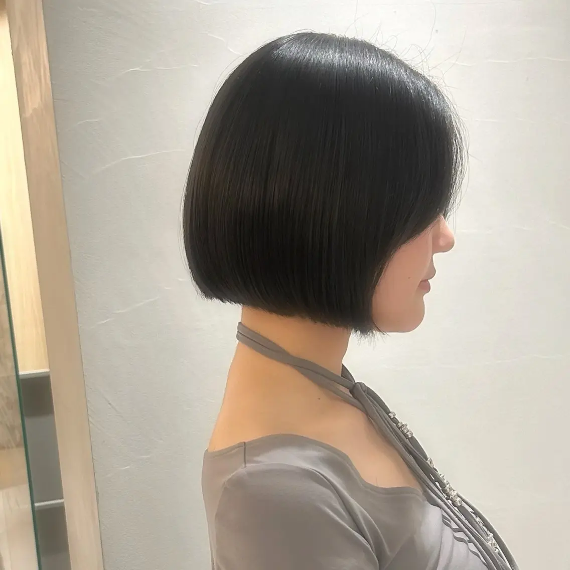 【首元スッキリ👀✨】  ぷつっとボブ✂️ Aujuaライトトリートメント付き✨️の写真