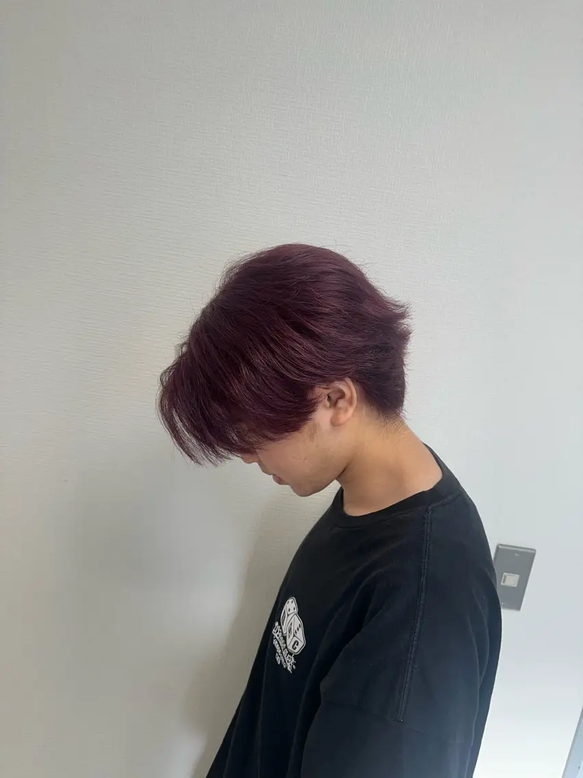 メンズ 透明感カラー🎀艶髪 Anju/渋谷🎀のヘアスタイル