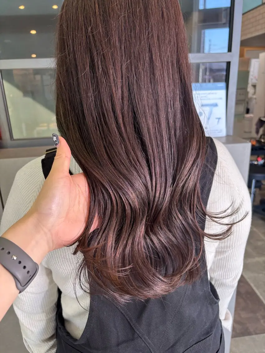 ロング カラー ロング カット 🫧古田 穂香🫧カットモデルのヘアスタイル