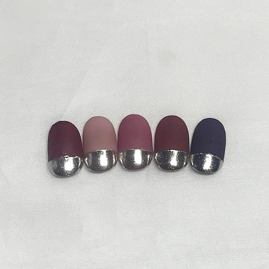 ネイル マットネイル ミラーネイル ハンドネイル ハンドケア lylynail YUUKAのネイルデザイン