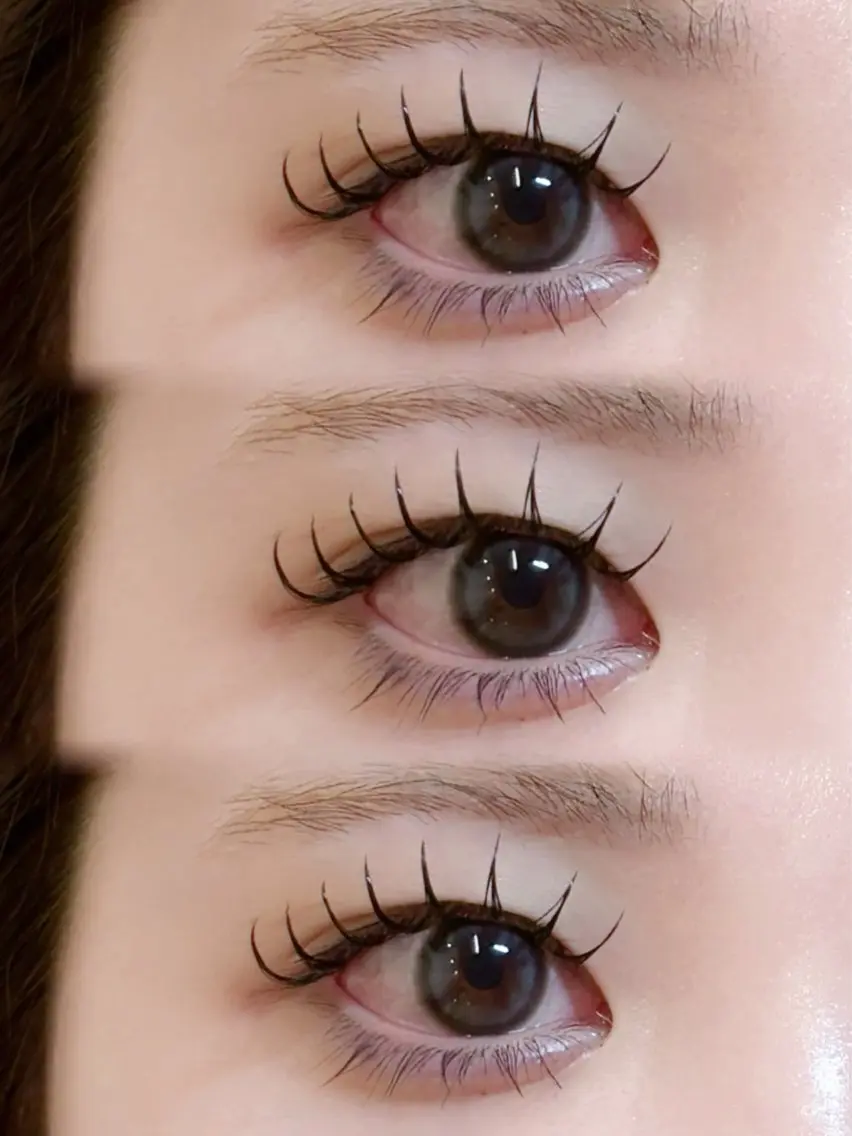 マツエク・マツパ Dカール フラットラッシュ eight eye LISAのマツエク・マツパデザイン