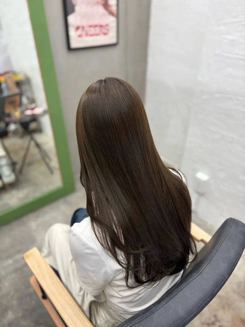 カラー ヘアカラー miloc sayaのヘアスタイル