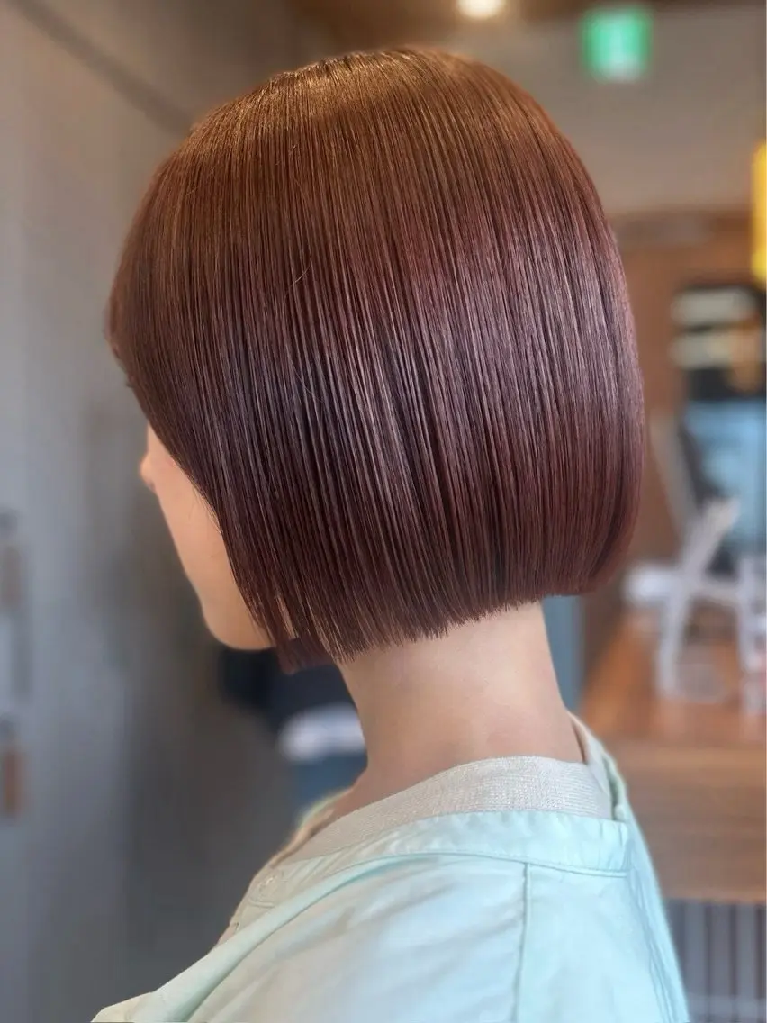 カラー ヘアカラー トリートメント ヘッドスパ ルキヤ/ elima横浜西口のヘアスタイル