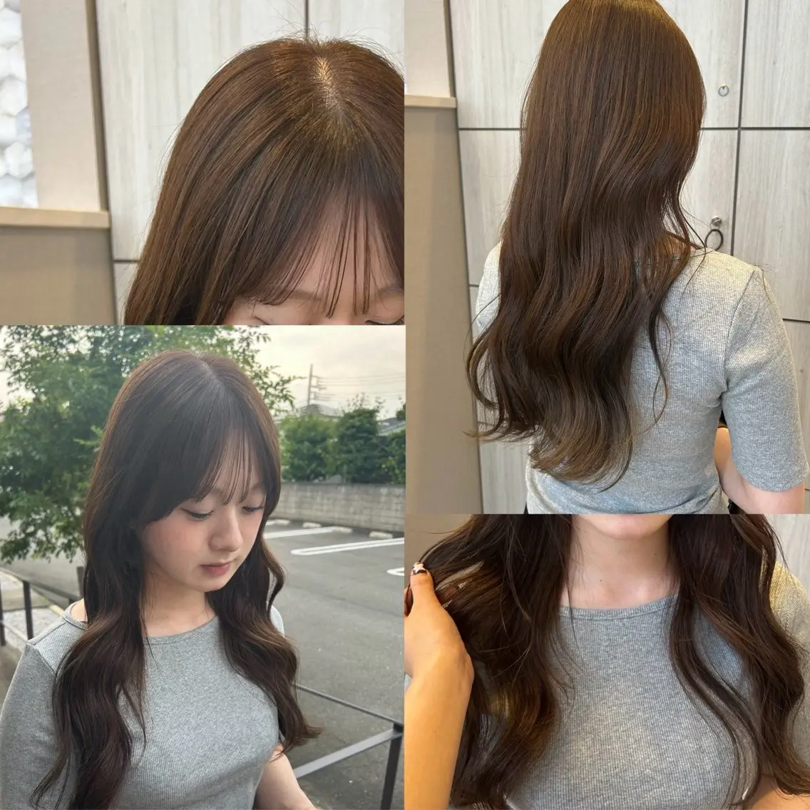 ロング カラー ヘアカラー akika ✮*。゚のヘアスタイル