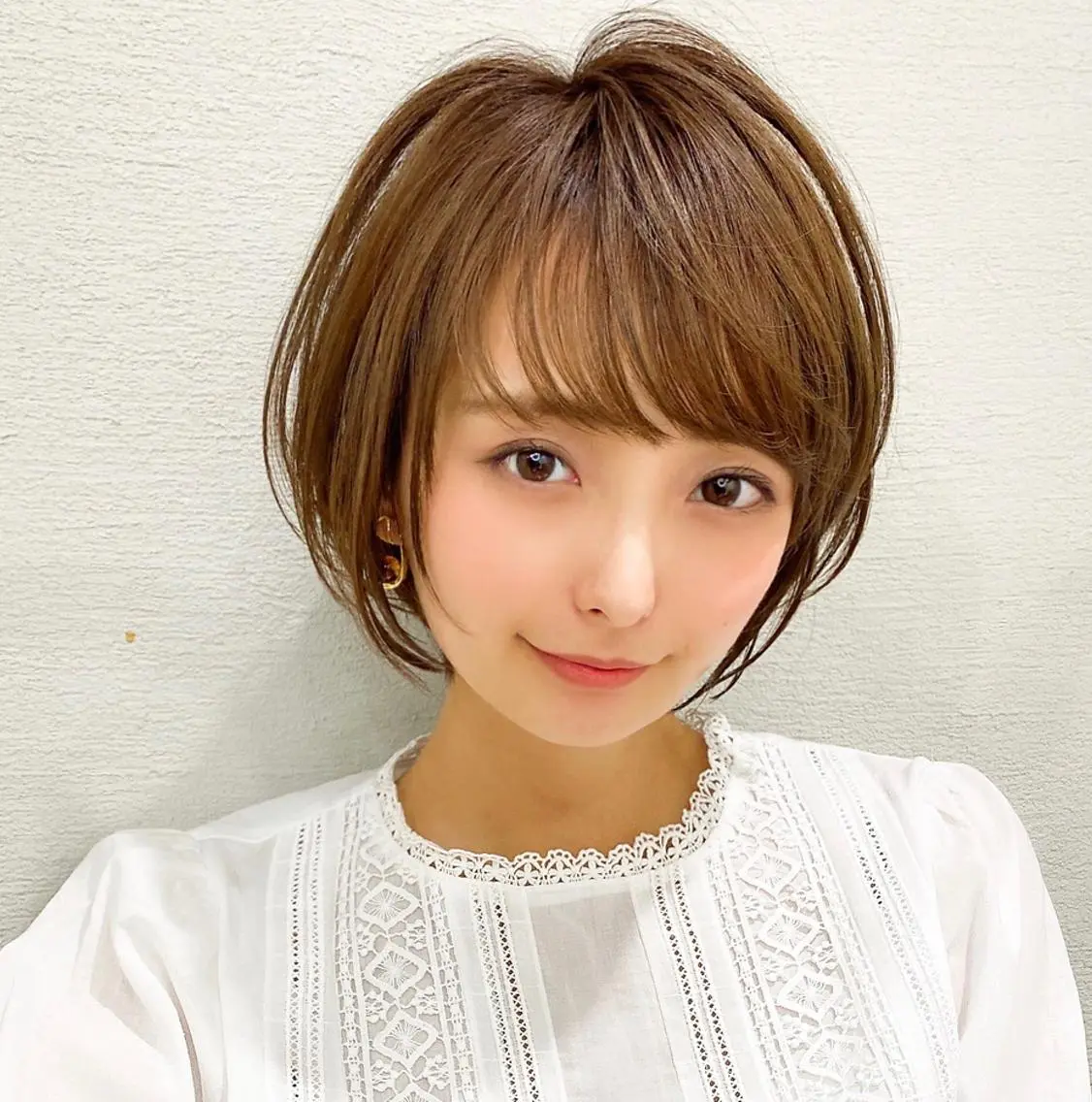 ショート カラー カット ヘアカラー トリートメント ショートの神✨AFL OAT 井上康平のヘアスタイル