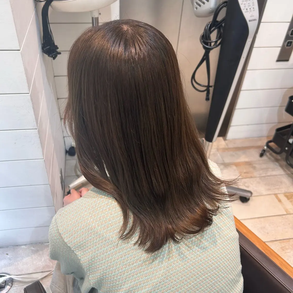 ミディアム カラー Rion🎀/渋谷 /ブリーチなしカラーのヘアスタイル