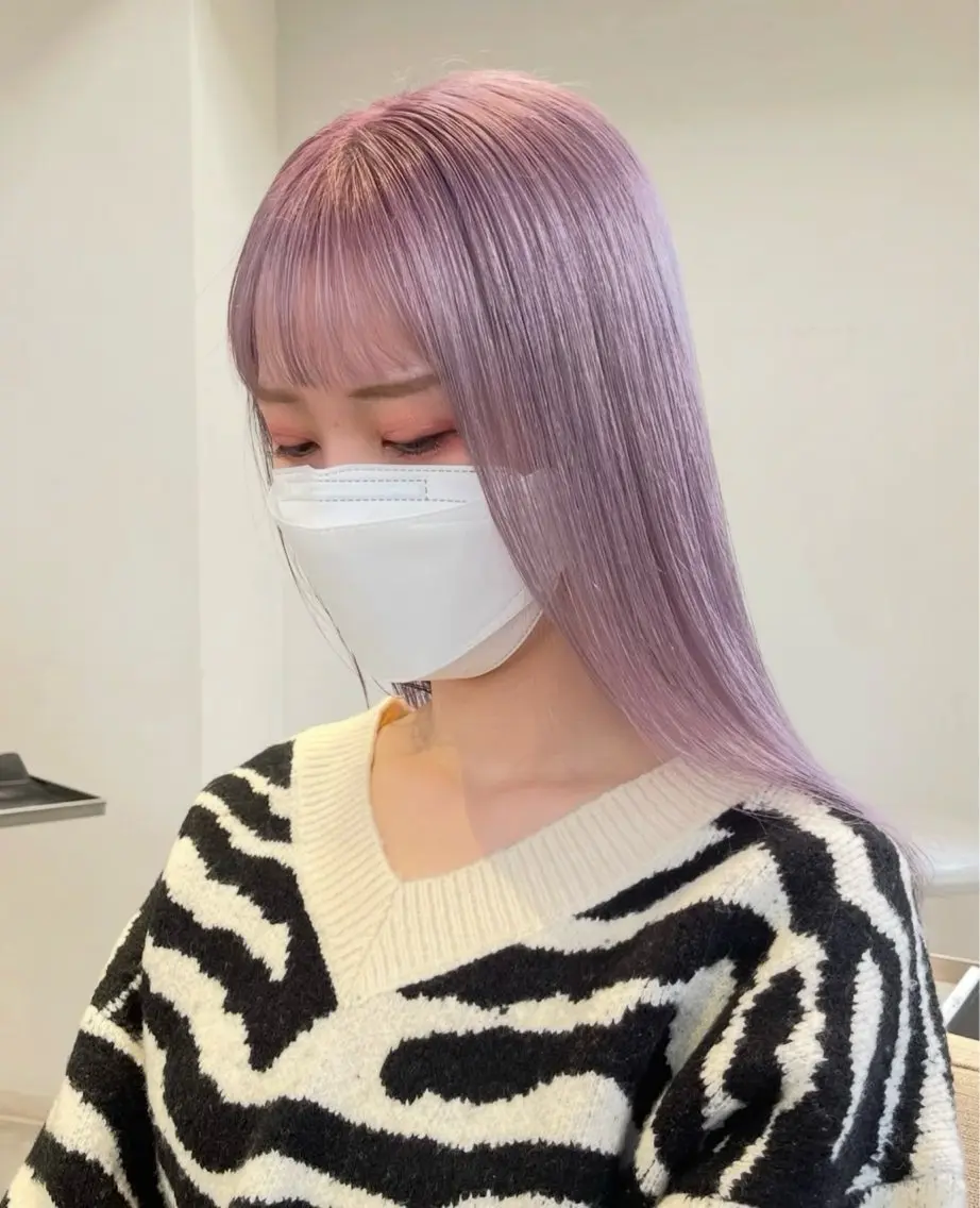 ロング カラー ブリーチ 🦄カラーモデル 募集中🦄ちえみのヘアスタイル