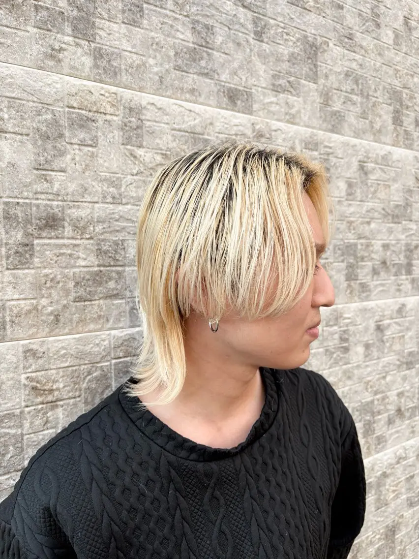 メンズカットモデルの写真